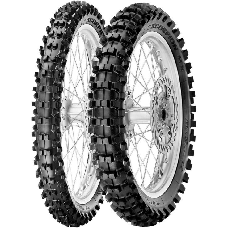 70/100-17 Pirelli SCORPION MX32 MID SOFT 40M TT CROSS MID SOFT Front NHS DOT22