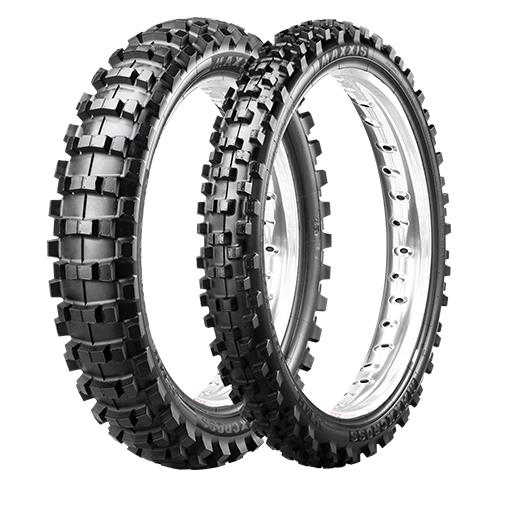 120/100-18 Maxxis M7326 Maxxcross MX-MH 68M TT CROSS MID HARD Rear NHS