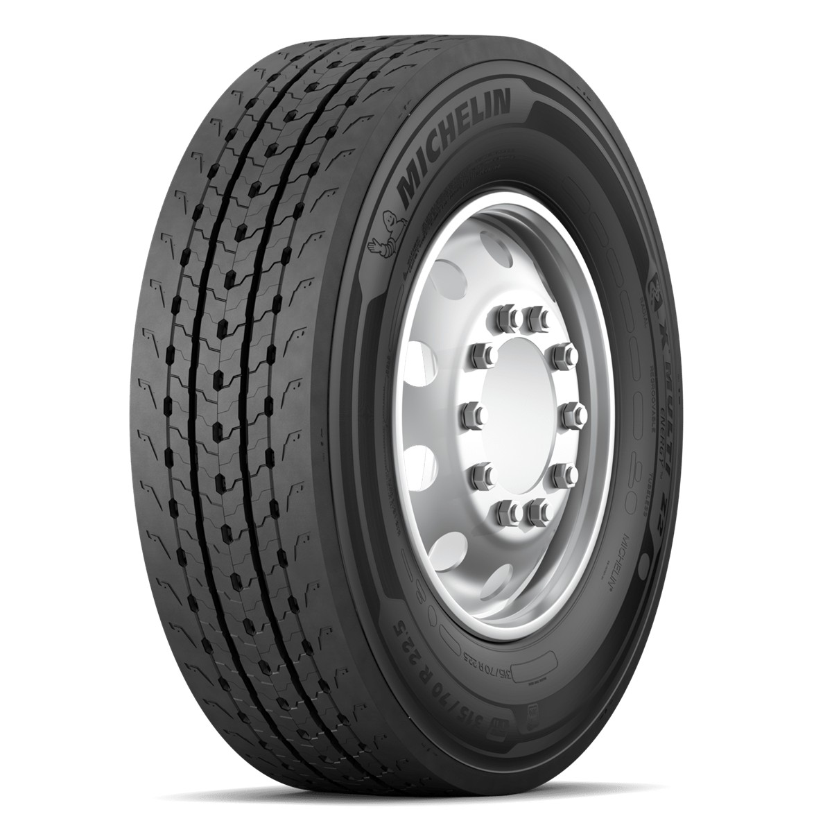 315/70R22.5 Michelin X MULTI ENERGY Z2 158/150L M+S 3PMSF Steer REGIONAL BCB72