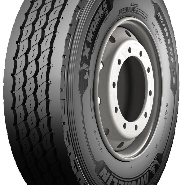 13R22.5 Michelin X WORKS HD Z 156/151K M+S 3PMSF Steer MIXED USE DBA70