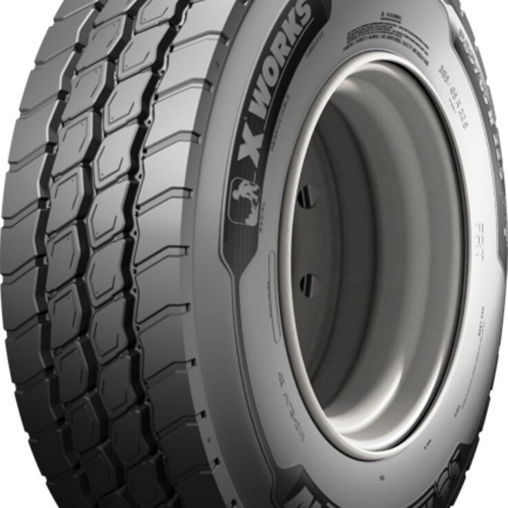 385/65R22.5 Michelin X WORKS T 160K M+S 3PMSF Trailer MIXED USE CBB71