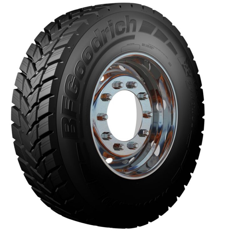 13R22.5 BF Goodrich CROSS CONTROL D2 156/150K M+S 3PMSF Drive MIXED USE DBB73