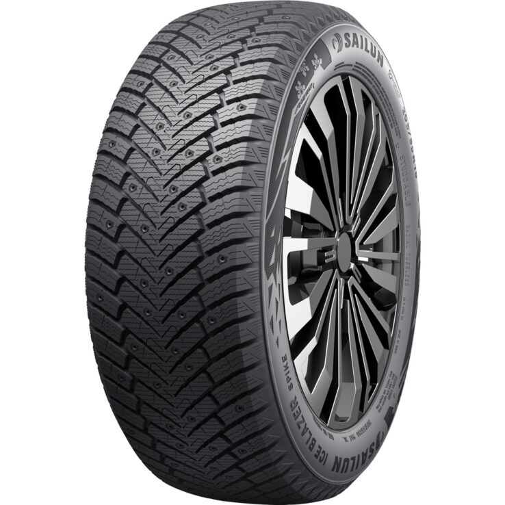 315/30R22 SAILUN ICE BLAZER SPIKE 107T XL Elect RP Studdable CCB74 3PMSF IceGrip M+S